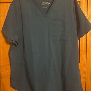 Fabletics Teal V-Neck Shirt - NWOT